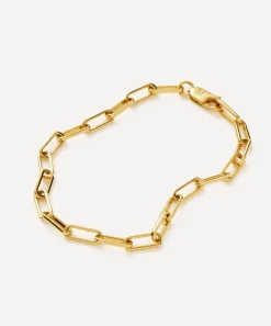 Missoma Bracelets^18ct Gold-Plated Classic Mini Paperclip Chain Bracelet