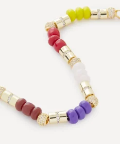 Martha Calvo Bracelets^14ct Gold-Plated Colore Bead Bracelet