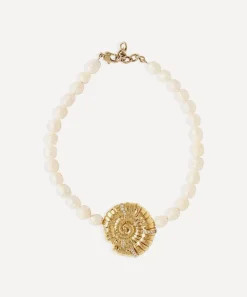 By Alona Necklaces^18ct Gold-Plated Darya Pendant Necklace
