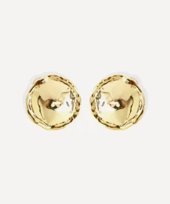 By Alona Earrings^18ct Gold-Plated Dune Clip-On Earrings