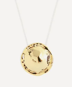 By Alona Necklaces^18ct Gold-Plated Dune Pendant Necklace