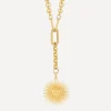 Rachel Jackson Necklaces^22ct Gold-Plated Electric Goddess Hardware Chain Necklace