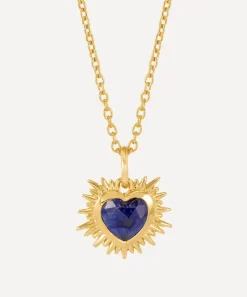 Rachel Jackson Necklaces^22ct Gold-Plated Electric Love September Birthstone Necklace