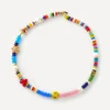 Martha Calvo Necklaces^14ct Gold-Plated Enamel Beaded Necklace