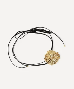 By Alona Necklaces^18ct Gold-Plated Gardenia Necklace