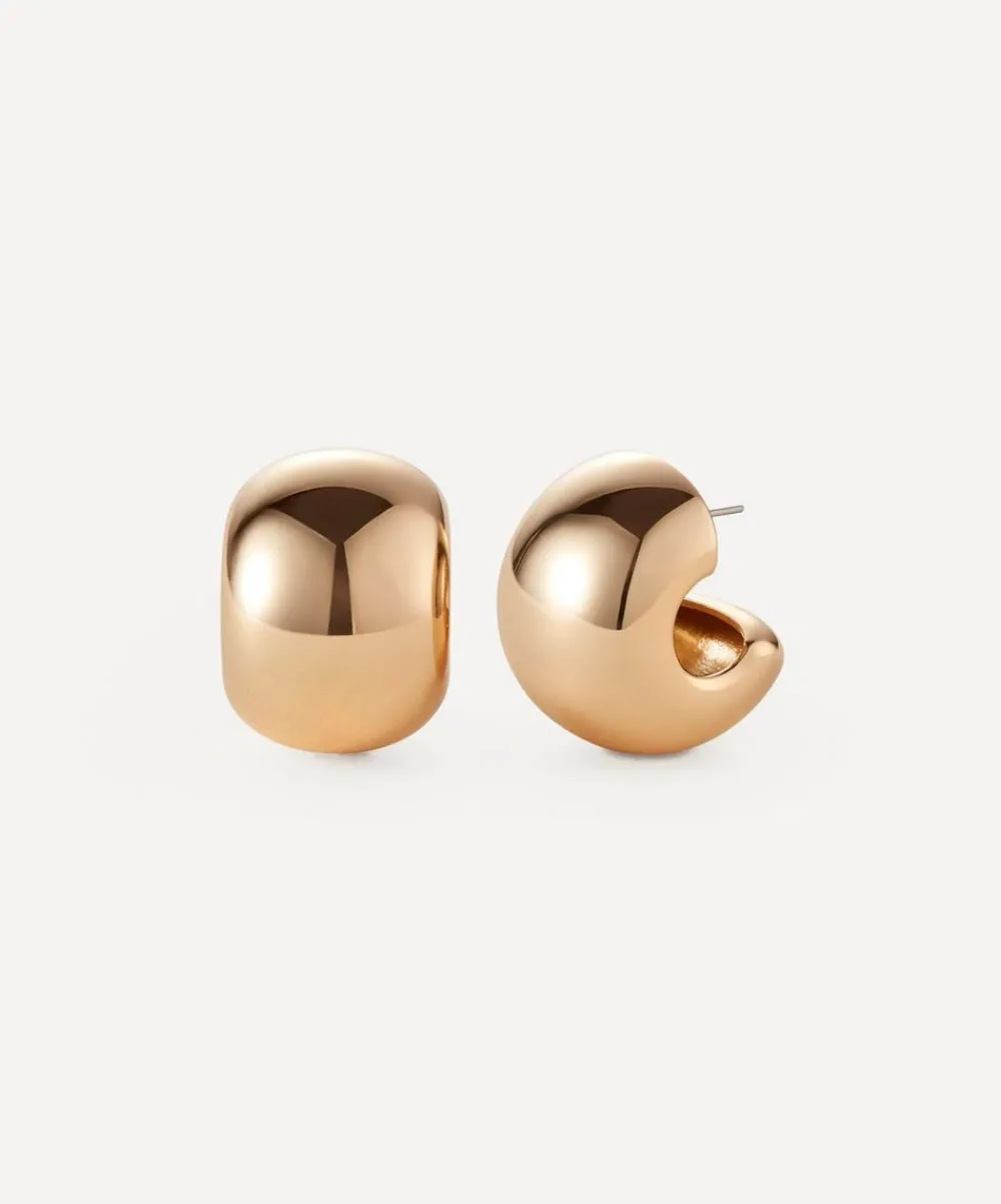 JENNY BIRD Earrings^14ct Gold-Plated Gemma Hoop Earrings