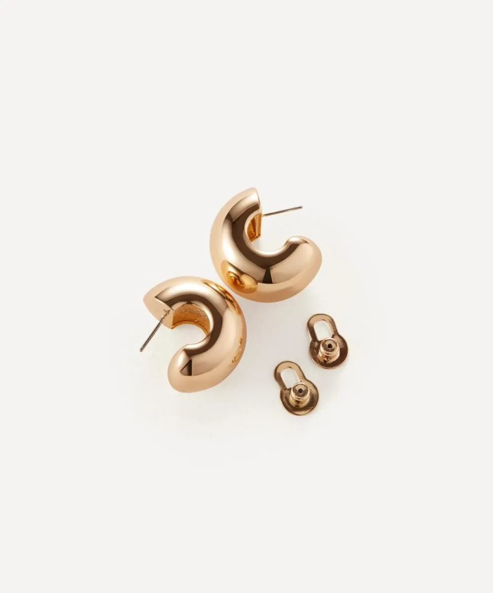 JENNY BIRD Earrings^14ct Gold-Plated Gemma Hoop Earrings
