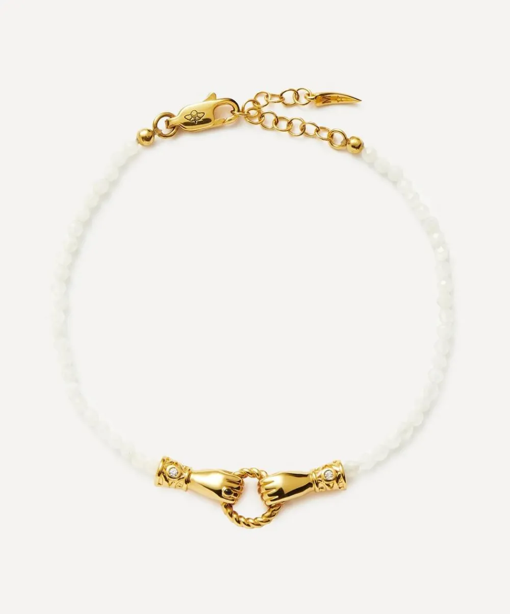 Missoma Bracelets^18ct Gold-Plated Harris Reed In Good Hands Mini Beaded Bracelet