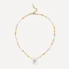 ANNI LU Necklaces^18ct Gold-Plated Hearty Eldorado Beaded Pendant Necklace