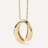 PDPAOLA Necklaces^18ct Gold-Plated Helix Pendant Necklace