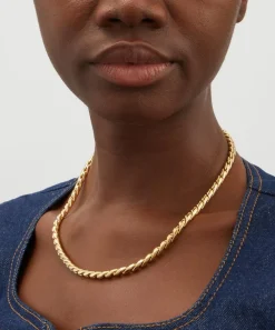 Martha Calvo Necklaces^14ct Gold-Plated Hudson Chain Necklace