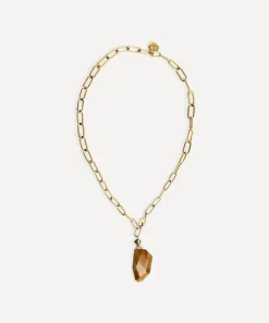 By Alona Necklaces^18ct Gold-Plated Isabelle Pendant Necklace