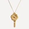 Alighieri Necklaces^24ct Gold-Plated Key To The Library Pendant Necklace
