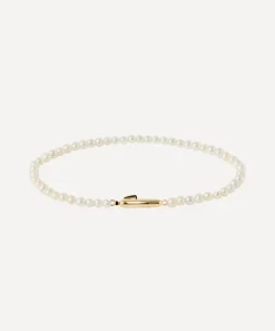 PDPAOLA Bracelets^18ct Gold-Plated La Perla Essential Pearl Bracelet