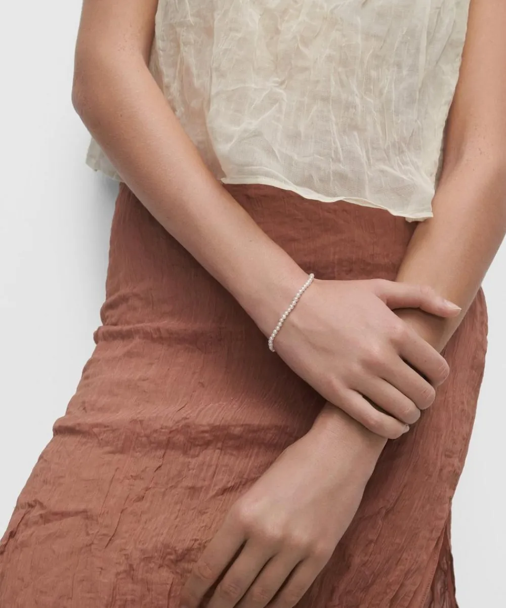 PDPAOLA Bracelets^18ct Gold-Plated La Perla Essential Pearl Bracelet