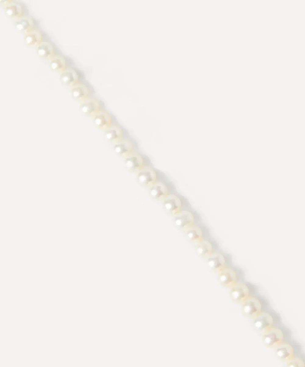 PDPAOLA Bracelets^18ct Gold-Plated La Perla Essential Pearl Bracelet