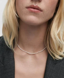 PDPAOLA Necklaces^18ct Gold-Plated La Perla Essential Pearl Necklace