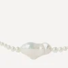 PDPAOLA Necklaces^18ct Gold-Plated La Perla Pearl Necklace