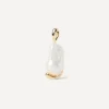 PDPAOLA Charms & Pendants^18ct Gold-Plated La Perla Pendant Necklace