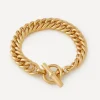 Tilly Sveaas Jewellery^18ct Gold-Plated Large Curb Link Chain Bracelet