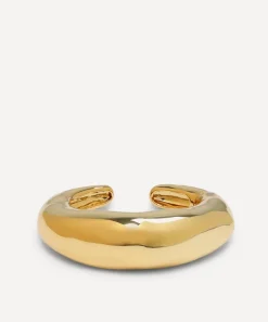 Alexis Bittar Bracelets^14ct Gold-Plated Large Molten Hinged Cuff Bracelet