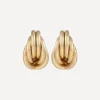 Martha Calvo Earrings^14ct Gold-Plated Lori Stud Earrings