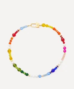 Martha Calvo Necklaces^14ct Gold-Plated Luminous Bead Necklace