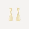 Alexis Bittar Earrings^14ct Gold-Plated Luminous Lucite Armor Drop Earrings