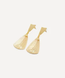 Alexis Bittar Earrings^14ct Gold-Plated Luminous Lucite Armor Drop Earrings