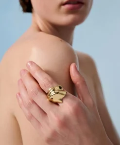 JENNY BIRD Rings^14ct Gold-Plated Lydia Ring