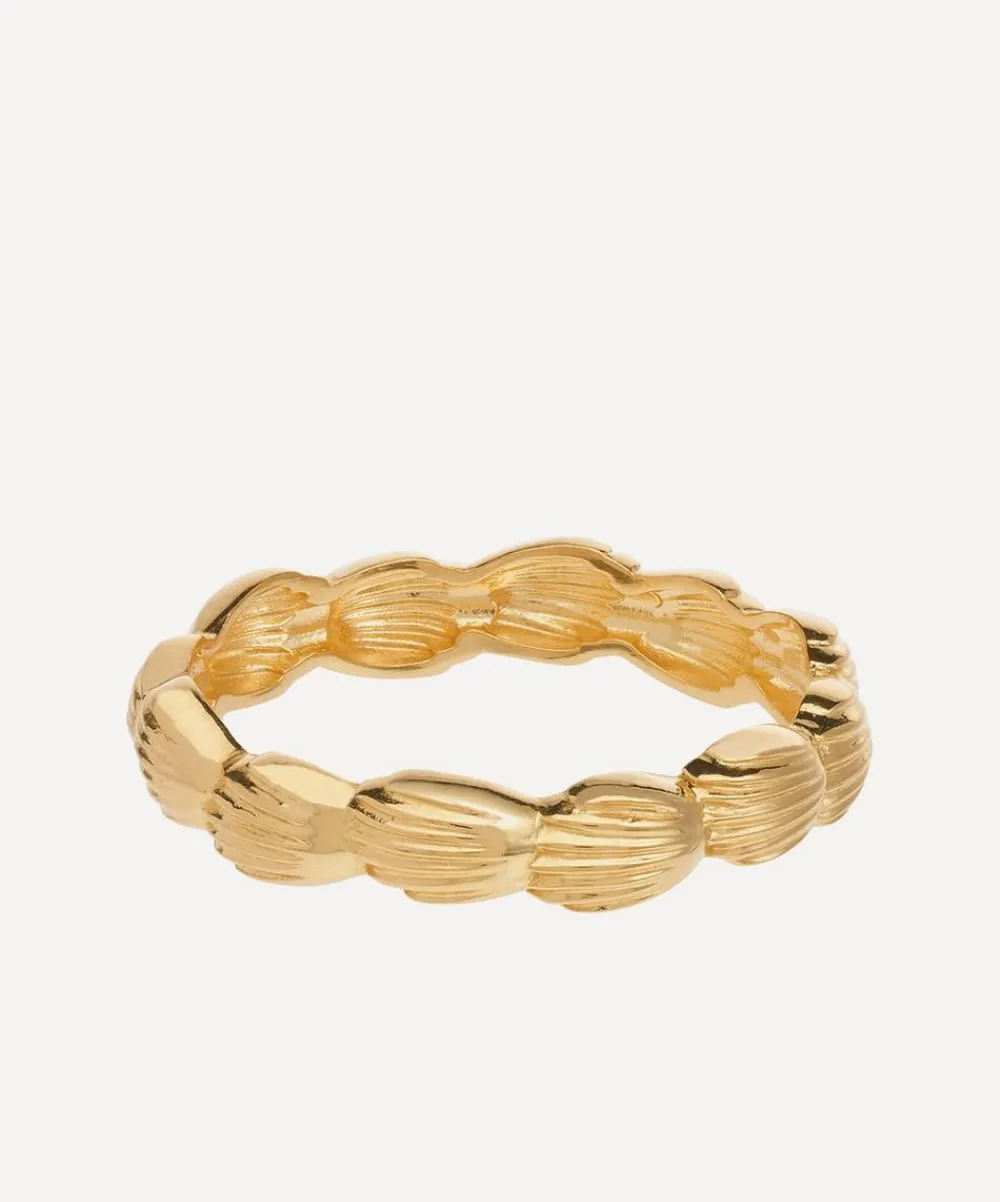 Anna + Nina Rings^14ct Gold-Plated Madeleine Ring