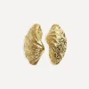 By Alona Earrings^18ct Gold-Plated Maya Stud Earrings