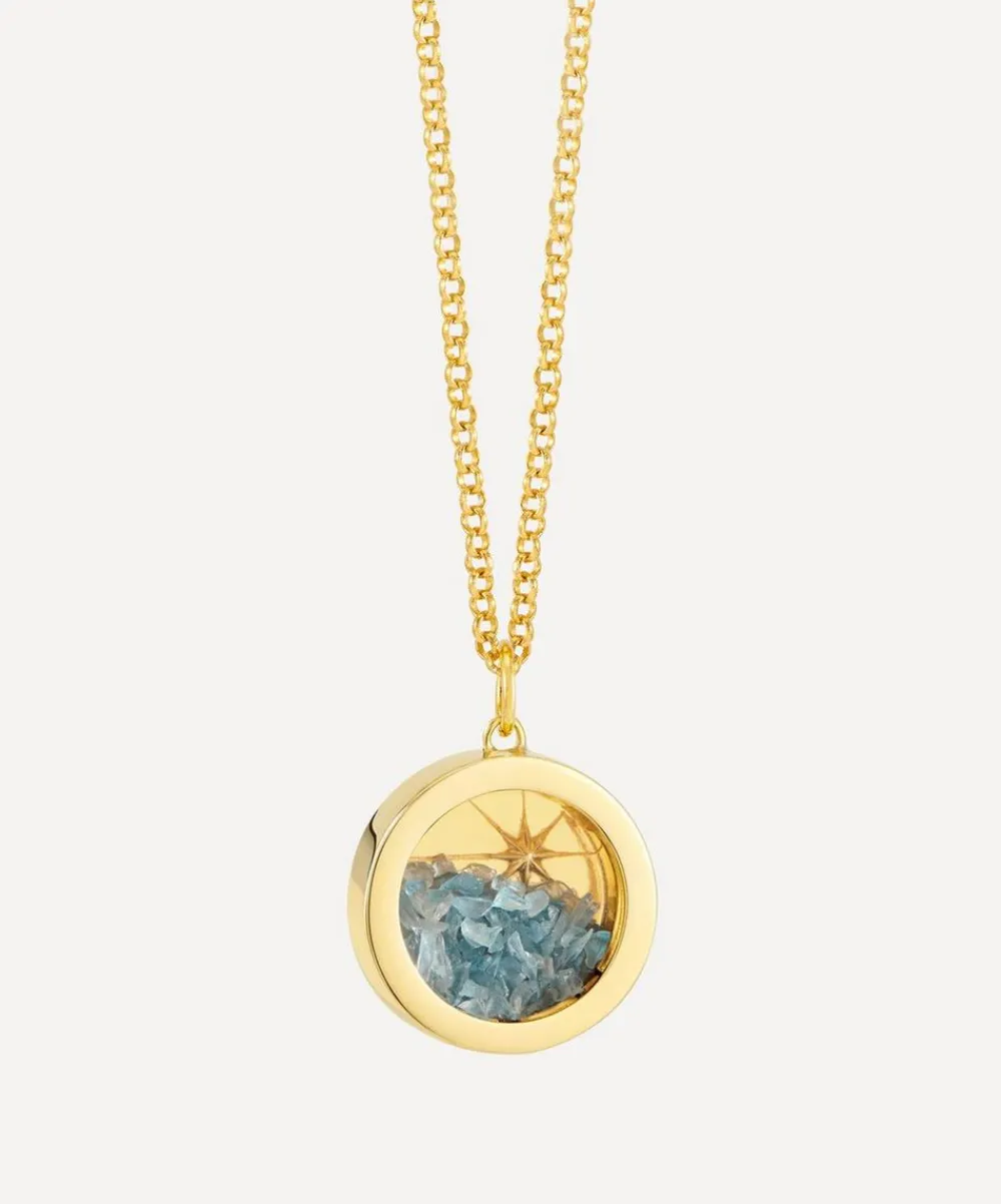 Rachel Jackson Necklaces^22ct Gold-Plated North Star Amulet Necklace
