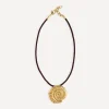 By Alona Necklaces^18ct Gold-Plated Odessa Pendant Necklace