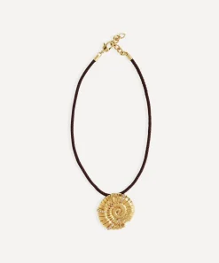 By Alona Necklaces^18ct Gold-Plated Odessa Pendant Necklace