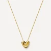 Missoma Necklaces^18ct Gold-Plated Puffy Heart Pendant Necklace