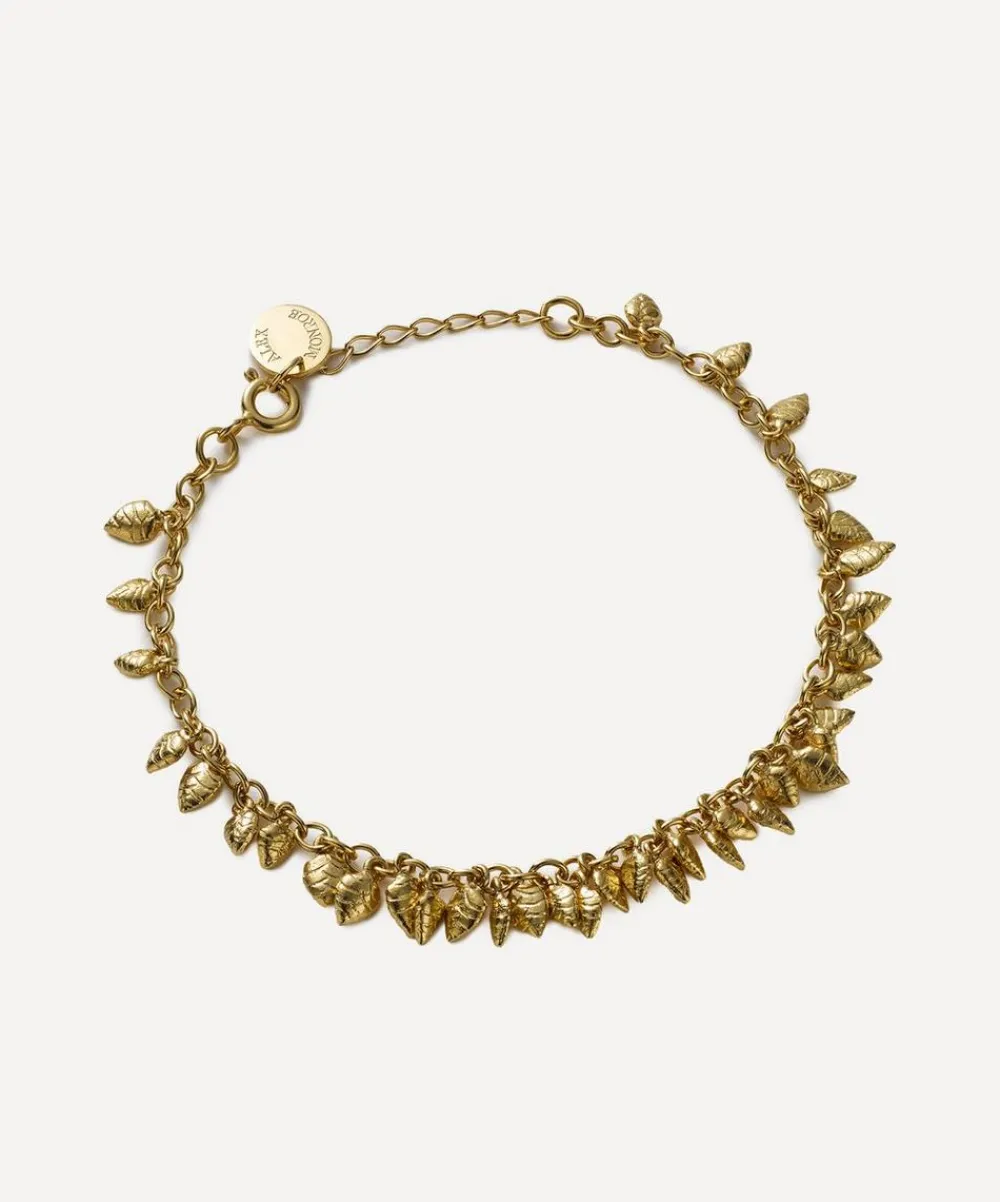 Alex Monroe Bracelets^22ct Gold-Plated Quaking Grass Multi-Seed Bracelet