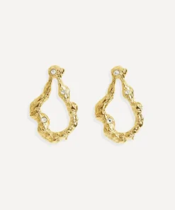 By Alona Earrings^18ct Gold-Plated Rena Drop Earrings
