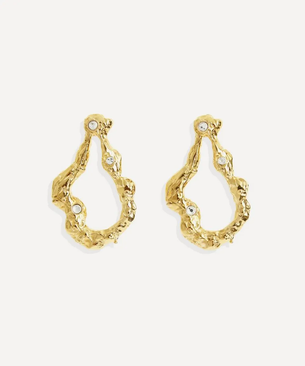 By Alona Earrings^18ct Gold-Plated Rena Drop Earrings