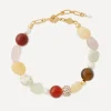 ANNI LU Bracelets^18ct Gold-Plated Seaside Bead Bracelet