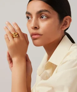 JENNY BIRD Rings|Rings^14ct Gold-Plated Sées Ring