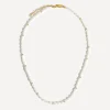 Missoma Necklaces^18ct Gold-Plated Short Seed Pearl Beaded Necklace