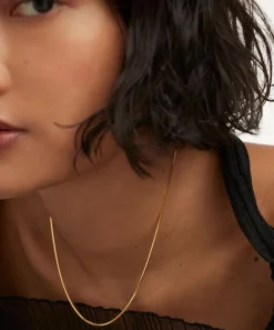 PDPAOLA Necklaces^18ct Gold-Plated Snake Chain Necklace