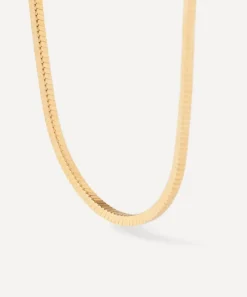 PDPAOLA Necklaces^18ct Gold-Plated Snake Chain Necklace