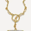 Alexis Bittar Necklaces^14ct Gold-Plated Solanales Crystal Toggle Necklace