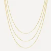 SHASHI Necklaces^14ct Gold-Plated Sonara Necklace