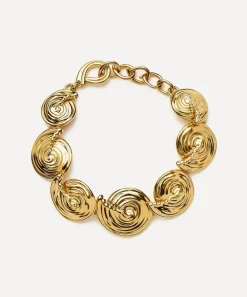 Missoma Bracelets^18ct Gold-Plated Spiral Statement Chain Bracelet