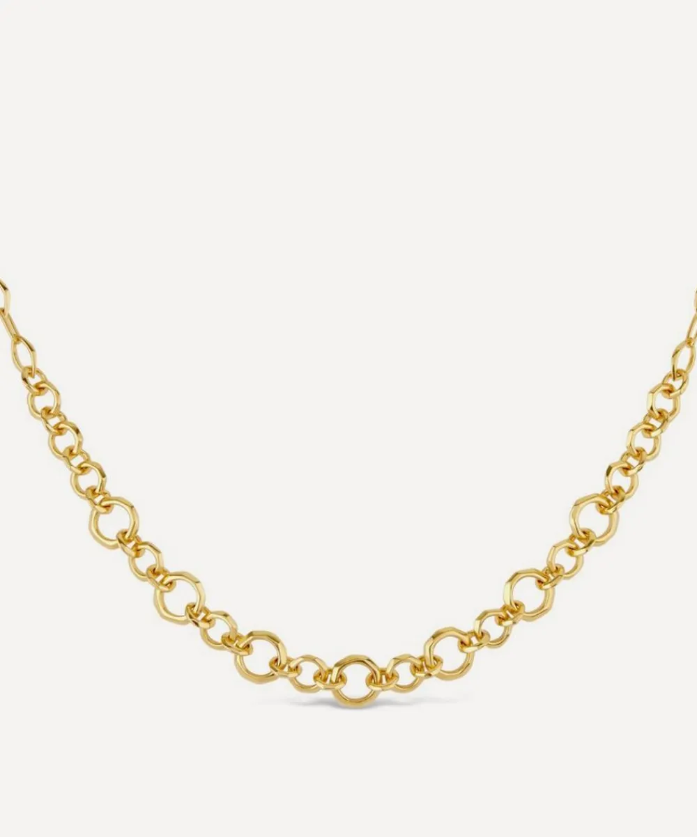 Dinny Hall Necklaces^22ct Gold-Plated Thalassa Faceted Link Necklace