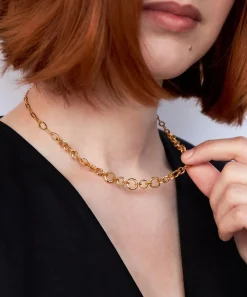 Dinny Hall Necklaces^22ct Gold-Plated Thalassa Faceted Link Necklace