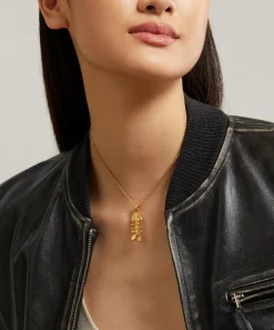 Alighieri Necklaces^24ct Gold-Plated The Silhouette of Summer Pendant Necklace
